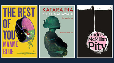 Three book cover images.