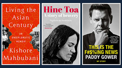 Three book cover images.